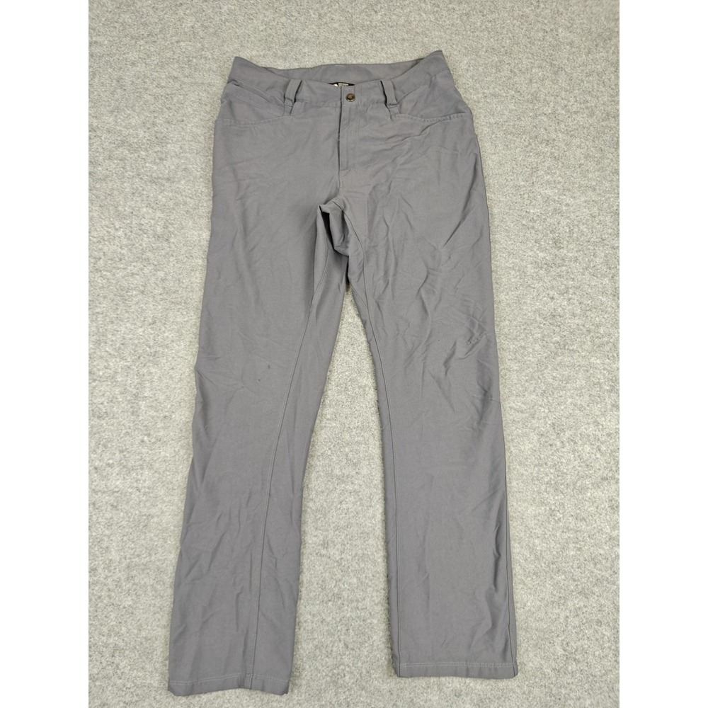 The North Face Pants Mens 32x31 Gray Stretch Hiking Zip Pockets Lightweight